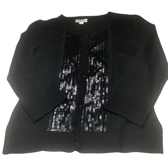 Combo 3 for 1 Sequined, Black Cardigan, Hobo Bag/Purse, & Chain Purse ✨ - Picture 2 of 13